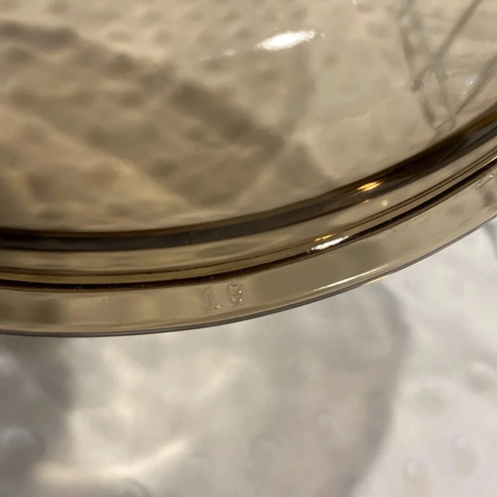 Vintage Pyrex Vision Vented Replacement Lids (3) in Smoke or Amber